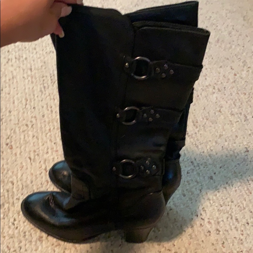 Knee high boots